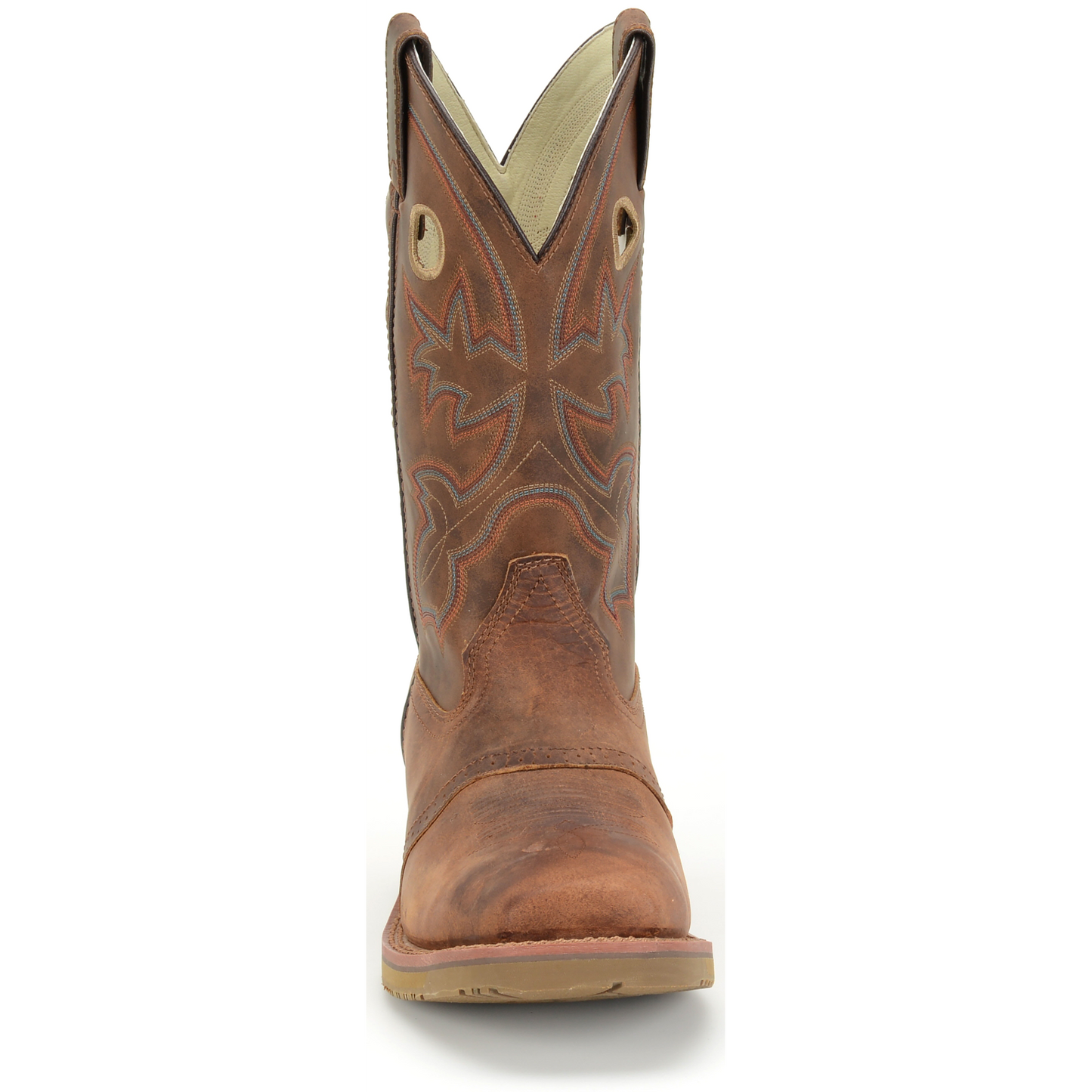 Double H Men's Antonio 13" Square Toe Western Work Boot- Brown- DH5134  - Overlook Boots