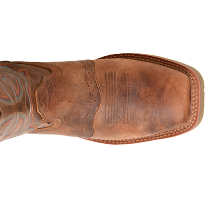 Double H Men's Antonio 13" Square Toe Western Work Boot- Brown- DH5134  - Overlook Boots