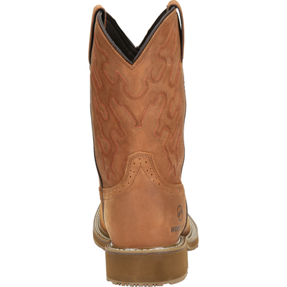 Double H Men's Jacob 10" Composite Toe Waterproof Western Work Boot- Brown- DH5143 - Overlook Boots