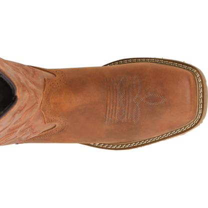 Double H Men's Jacob 10" Composite Toe Waterproof Western Work Boot- Brown- DH5143 - Overlook Boots
