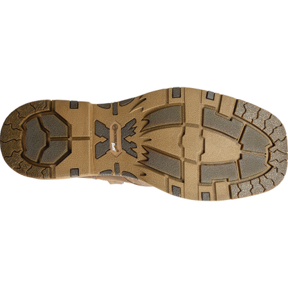 Double H Men's Carlos 13" Composite Toe Waterproof Western Work Boot- Brown- DH5149 - Overlook Boots