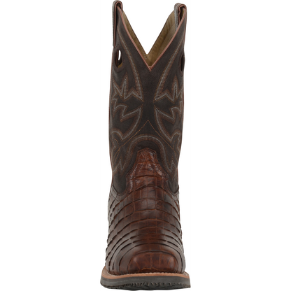 Double H Men's Wayne 12" Steel Toe Western Work Boot - Brown - DH5225  - Overlook Boots