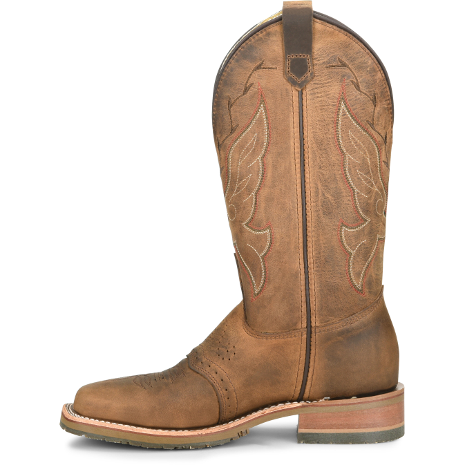 Double H Women's Charity 11" Square Toe USA Made Western Work Boot DH5314 - Overlook Boots