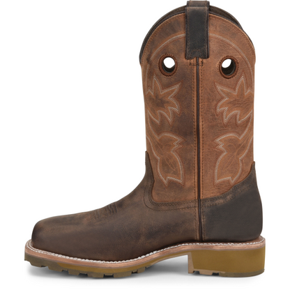 Double H Men's Abner 12" Composite Toe Waterproof Western Work Boot- Brown - DH5353 - Overlook Boots