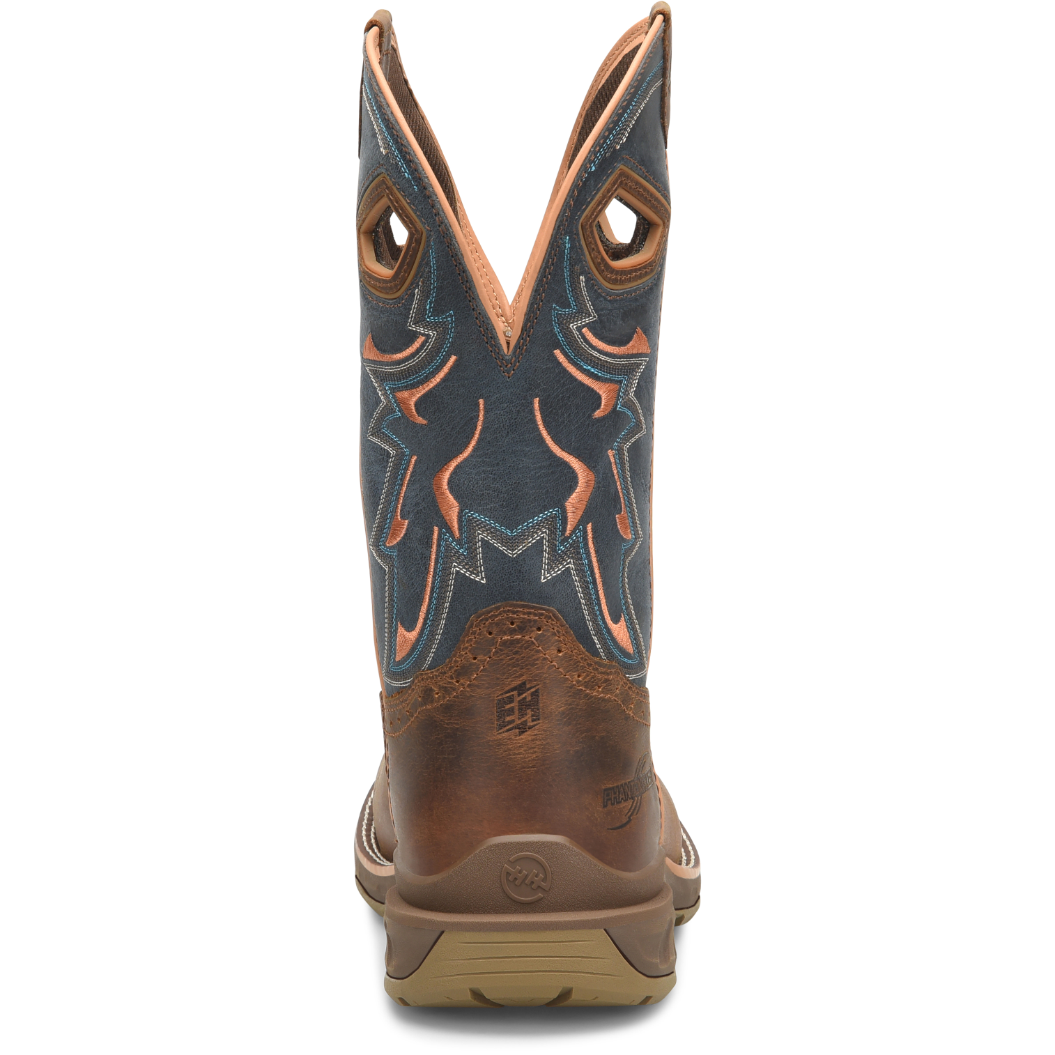 Double H Men's Troy 11" Square Toe Waterproof Western Work Boot Brown- DH5357 - Overlook Boots