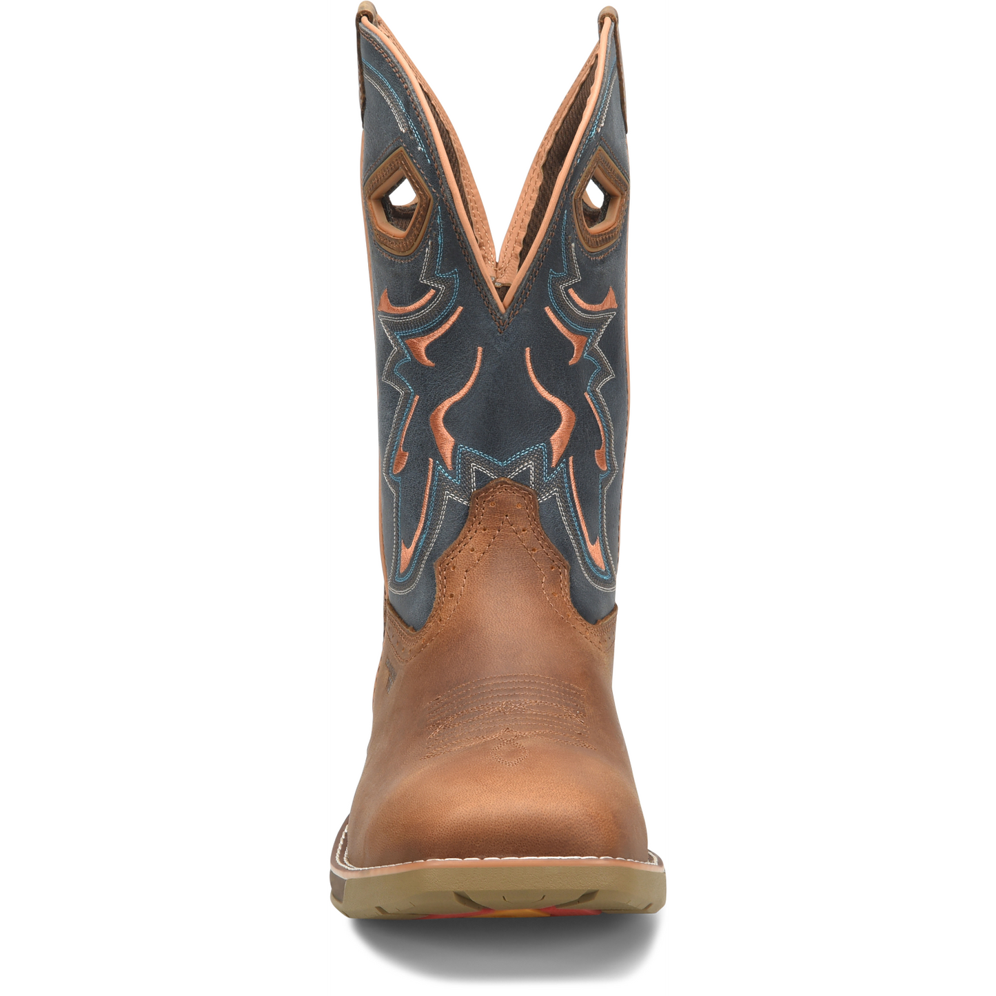 Double H Men's Troy 11" Square Toe Waterproof Western Work Boot Brown- DH5357 - Overlook Boots