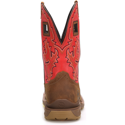 Double H Men's Henly 11" Composite Toe Waterproof Western Work Boot- Brown - DH5358 - Overlook Boots