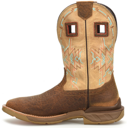 Double H Men's Phantom Rider Clem 11" Square Toe Western Work Boot - Brown - DH5361  - Overlook Boots