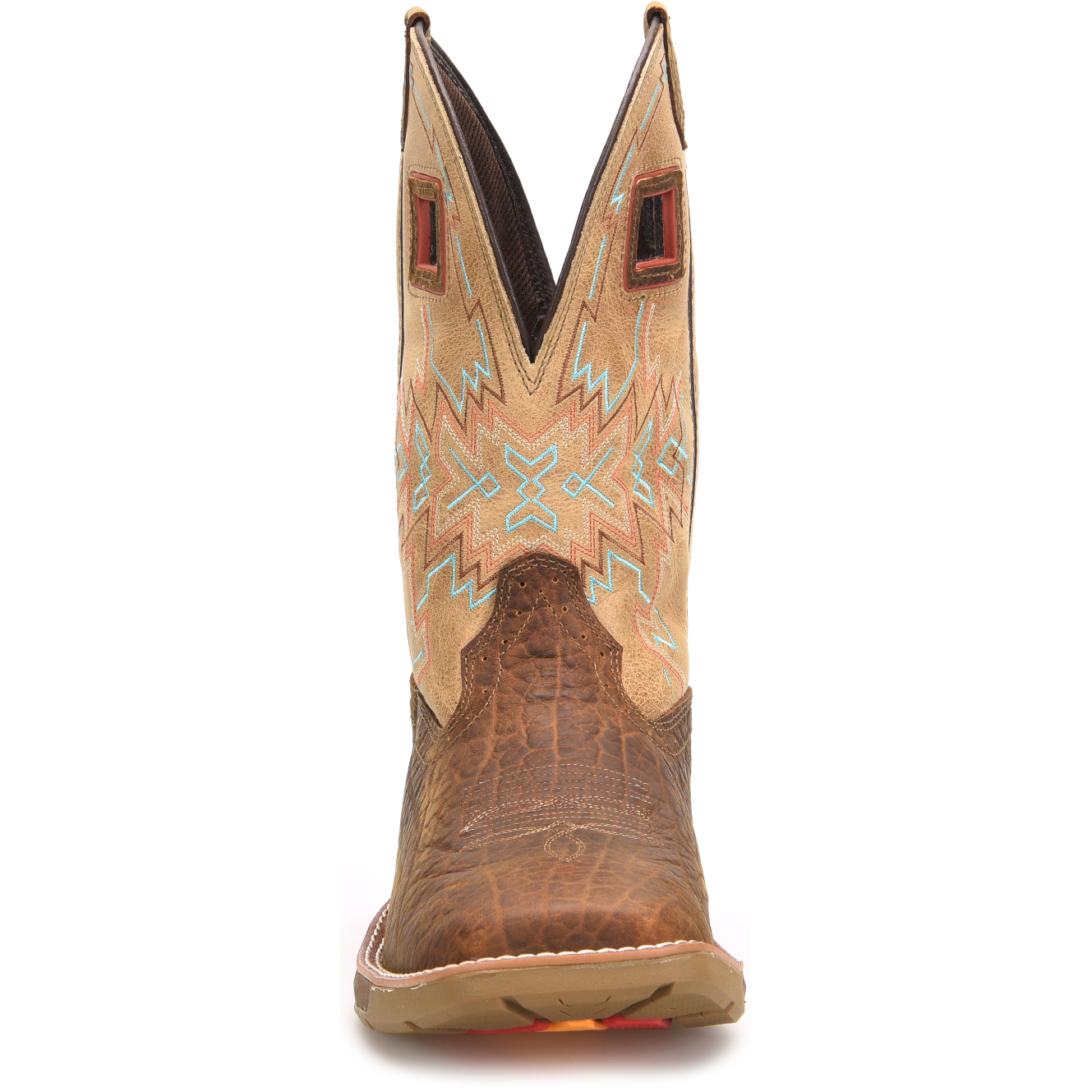 Double H Men's Phantom Rider Clem 11" Square Toe Western Work Boot - Brown - DH5361  - Overlook Boots