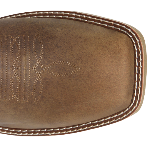 Double H Men's Alridge 11" Square Toe Western Work Boot- Brown- DH5369  - Overlook Boots