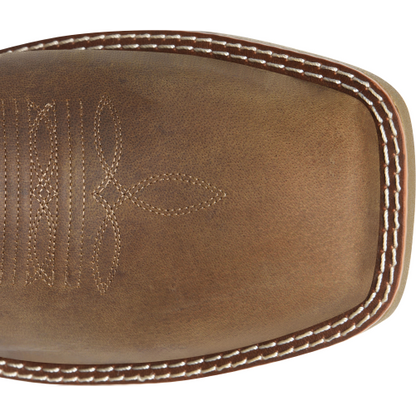 Double H Men's Alridge 11" Square Toe Western Work Boot- Brown- DH5369  - Overlook Boots