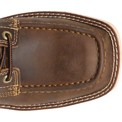 Double H Men's Brunel 6" Moc Toe Western Work Boot - Brown - DH5372  - Overlook Boots