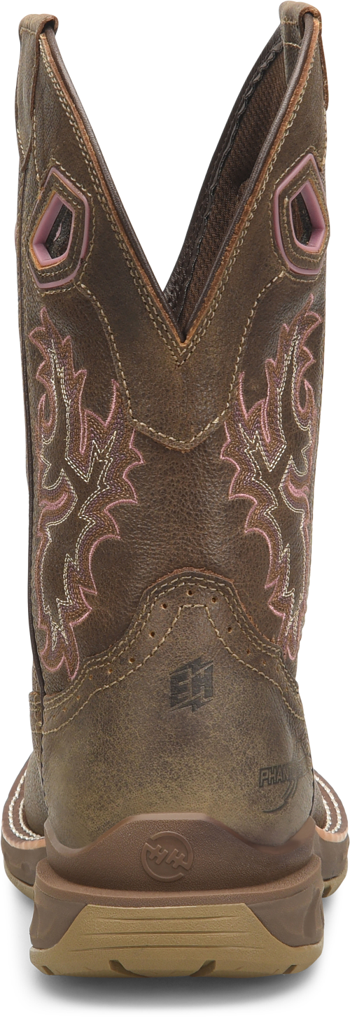 Double H Women's Phantom Rider 10" Square Toe Western Work Boot DH5373  - Overlook Boots