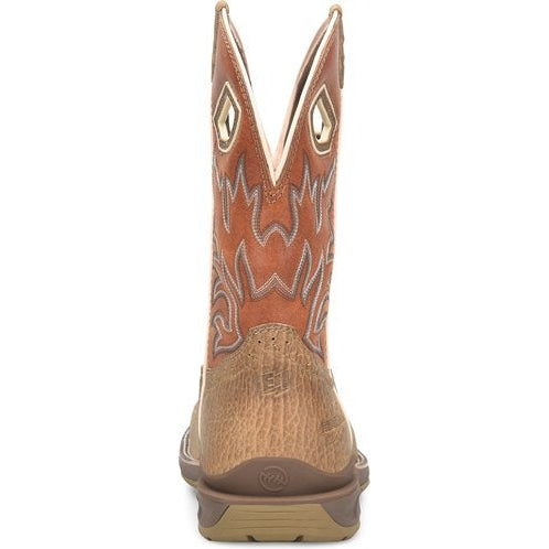 Double H Men's Phantom Rider 11" WD SQ Composite Toe Roper Work Boot -Brown- DH5377 - Overlook Boots