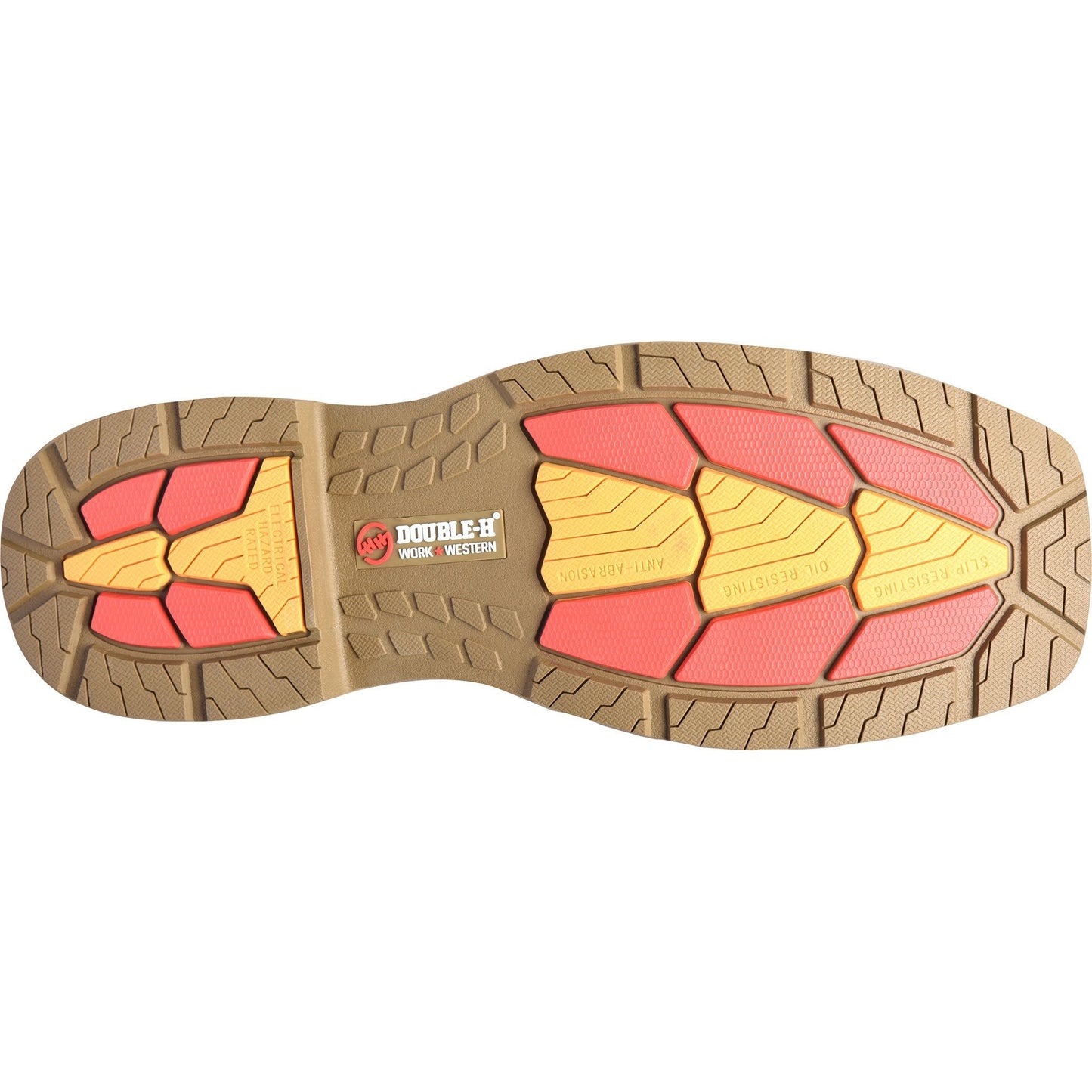 Double H Men's Phantom Rider 11" WD SQ Composite Toe Roper Work Boot -Brown- DH5377 - Overlook Boots