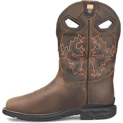 Double H Men's Phantom Rider 11" Waterproof Composite Toe Metguard Work Boot -Brown- DH5379 - Overlook Boots
