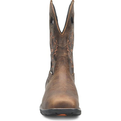 Double H Men's Phantom Rider 11" Waterproof Composite Toe Metguard Work Boot -Brown- DH5379 - Overlook Boots