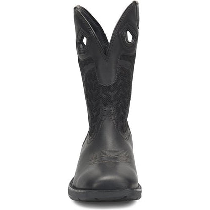 Double H Men's Phantom Rider Shadow 11" Waterproof Roper Work Boot -Black- DH5381 - Overlook Boots