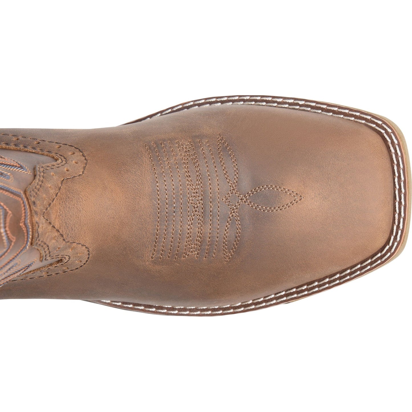 Double H Men's Portal 11" Wide Soft Toe Roper Work Boot -Brown- DH5382 - Overlook Boots