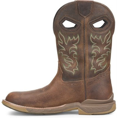 Double H Men's Phantom Rider 11" Waterproof Composite Toe Western Work Boot -Brown- DH5383 - Overlook Boots