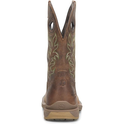Double H Men's Phantom Rider 11" Waterproof Composite Toe Western Work Boot -Brown- DH5383 - Overlook Boots