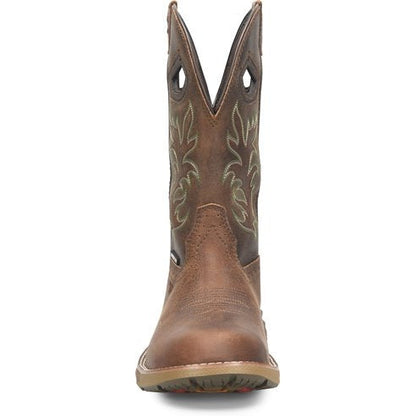 Double H Men's Phantom Rider 11" Waterproof Composite Toe Western Work Boot -Brown- DH5383 - Overlook Boots