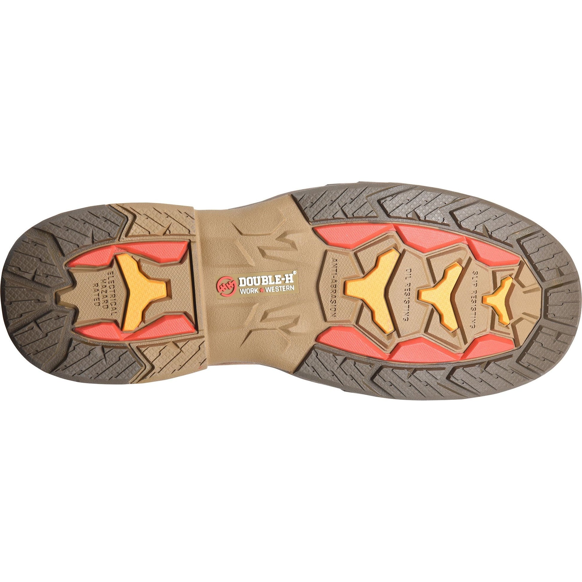 Double H Men's Phantom Rider 11" Waterproof Composite Toe Western Work Boot -Brown- DH5383 - Overlook Boots