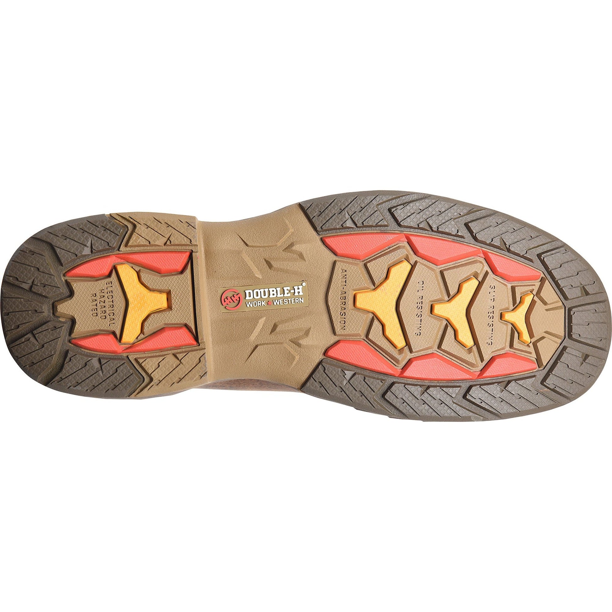 Double H Men's Phantom Rider 11" U Composite Daunt Western Work Boot Brown - DH5384 - Overlook Boots