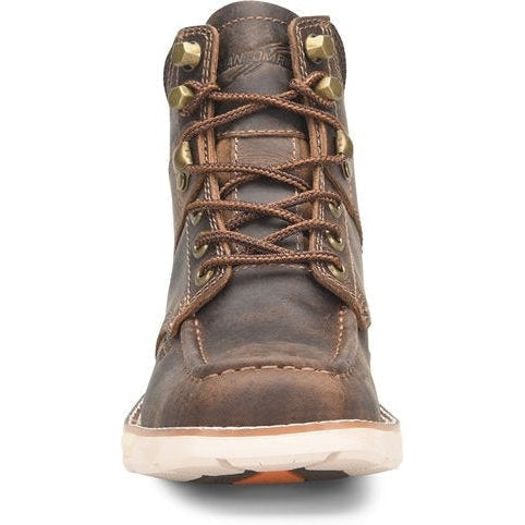 Double H Women's Phantom 5" Waterproof Composite Toe Lacer Work Boot -Brown- DH5386 - Overlook Boots