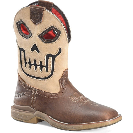 Double H Men's Phantom Rider Syphon 11" Wide Steel Toe Roper Work Boot -Brown- DH5389 7.5 / Medium / Brown - Overlook Boots