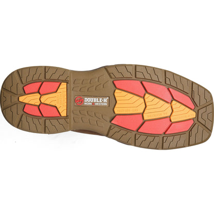 Double H Women's Phantom Rider Watcher 10" Waterproof Composite Toe Roper Work Boot -Brown- DH5392 - Overlook Boots