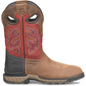 Double H Men's Phantom Rider Symbol 11" Square Toe Waterproof Lug Roper Work Boot -Red- DH5395 7.5 / Medium / Red - Overlook Boots