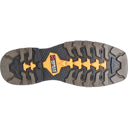 Double H Men's Rebunke 11" Steel Toe Waterproof Lug Roper Work Boot - Brown - DH5397 - Overlook Boots