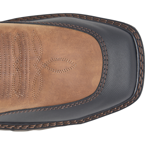 Double H Men's Rebunke 11" Steel Toe Waterproof Lug Roper Work Boot - Brown - DH5397 - Overlook Boots