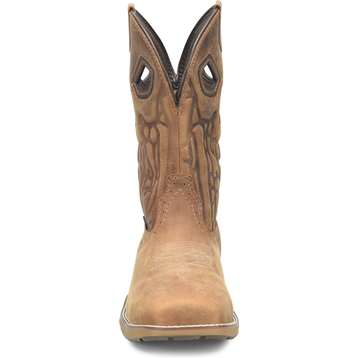 Double H Men's Phantom Rider Lycan 11" Composite Toe Waterproof Roper Work Boot -Brown- DH5398 - Overlook Boots