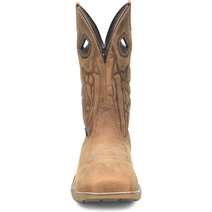 Double H Men's Phantom Rider Lycan 11" Composite Toe Waterproof Roper Work Boot -Brown- DH5398 - Overlook Boots
