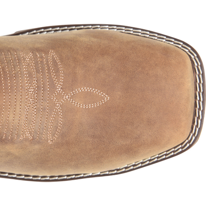 Double H Men's Phantom Rider Lycan 11" Composite Toe Waterproof Roper Work Boot -Brown- DH5398 - Overlook Boots