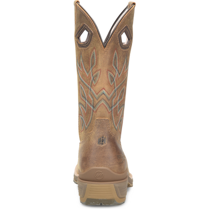 Double H Men's Cleave 12" Composite Toe Waterproof Western Work Boot - Brown - DH5422 - Overlook Boots