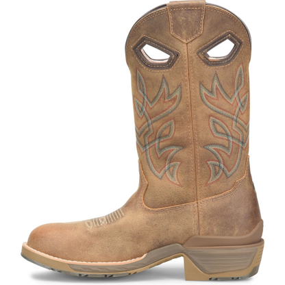 Double H Men's Cleave 12" Composite Toe Waterproof Western Work Boot - Brown - DH5422 - Overlook Boots