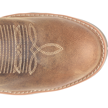 Double H Men's Cleave 12" Composite Toe Waterproof Western Work Boot - Brown - DH5422 - Overlook Boots