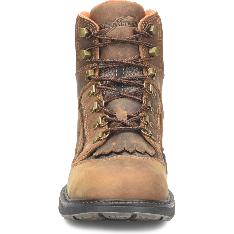 Double H Men's Phantom Rider Brigand 6" Composite Toe Waterproof Lacer Work Boot -Brown- DH5424 - Overlook Boots