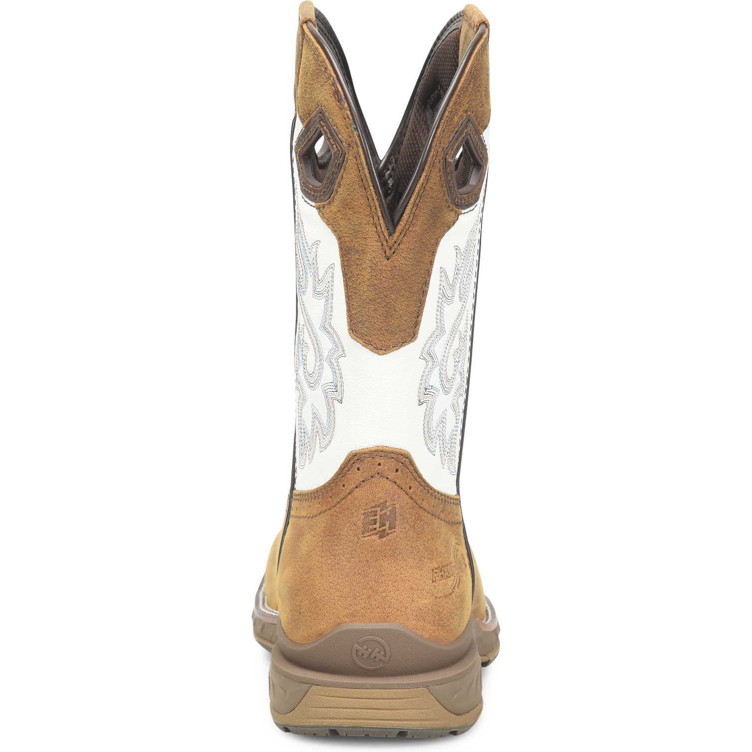 Double H Men's 11" Wide Square Toe Composite Toe Roper Work Boot -Brown- DH5426 - Overlook Boots