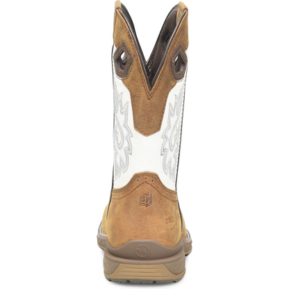 Double H Men's 11" Wide Square Toe Composite Toe Roper Work Boot -Brown- DH5426 - Overlook Boots