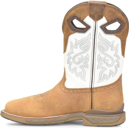 Double H Men's 11" Wide Square Toe Composite Toe Roper Work Boot -Brown- DH5426 - Overlook Boots