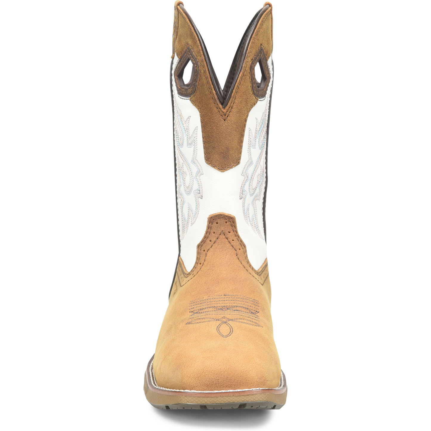 Double H Men's 11" Wide Square Toe Composite Toe Roper Work Boot -Brown- DH5426 - Overlook Boots