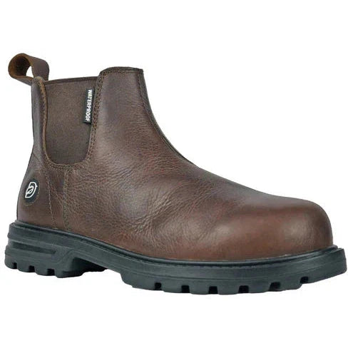 DieHard Men's Nitro Composite Toe Slip Resistant Work Boot - Brown DH60860 7 / Medium / Brown - Overlook Boots
