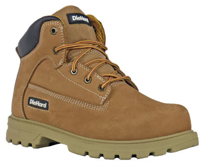 DieHard Men's Charger Soft Toe Moisture Wicking Work Boot - Wheat - DH60880 6 / Medium / Wheat - Overlook Boots