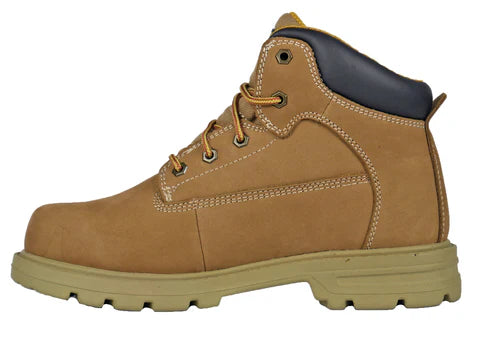 DieHard Men's Charger Soft Toe Waterproof Slip Resistant Work Boot - Wheat - DH60885 - Overlook Boots