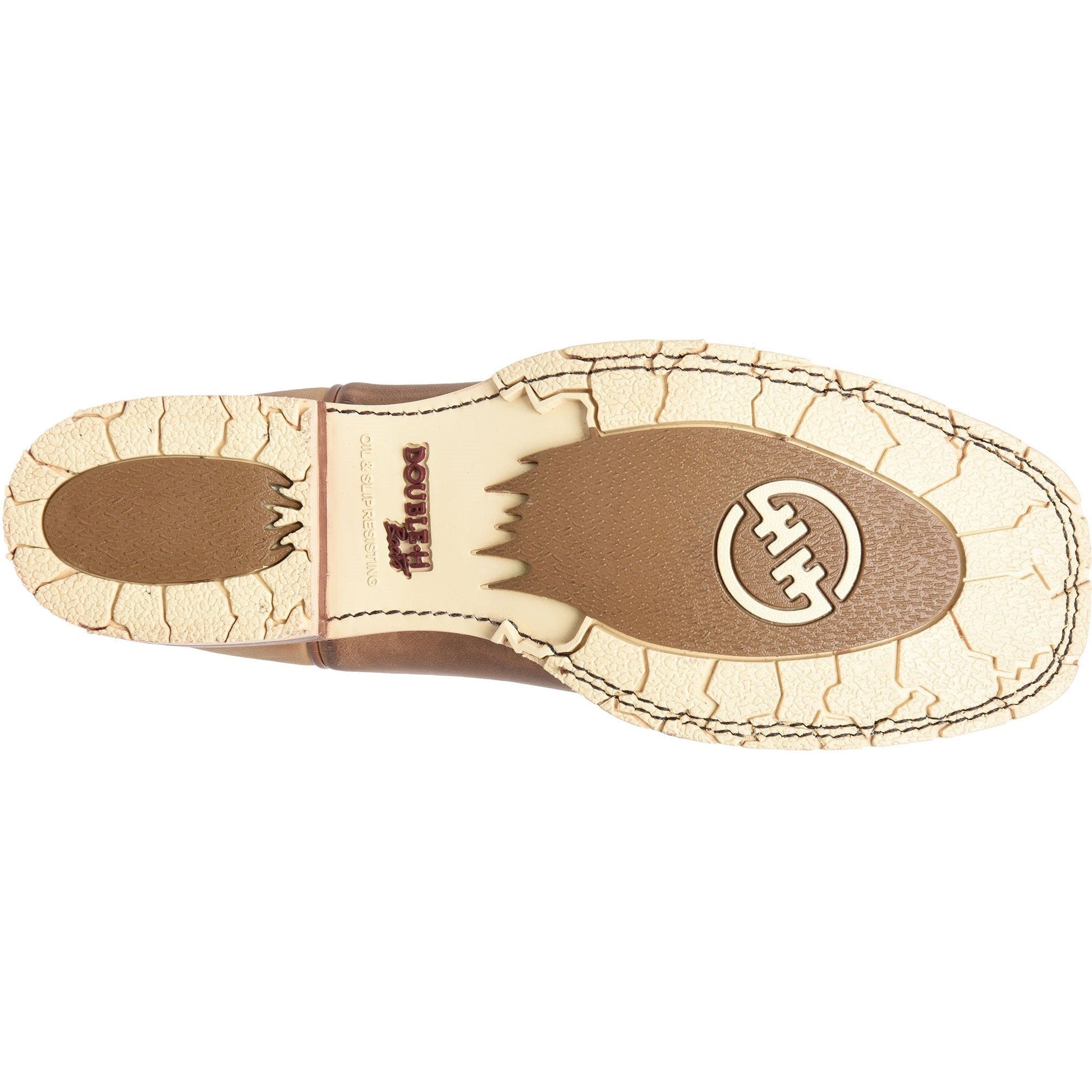 Double H Men's Thatcher 11" Wide SQ Toe Roper Western Work Boot -Brown- DH7028 - Overlook Boots