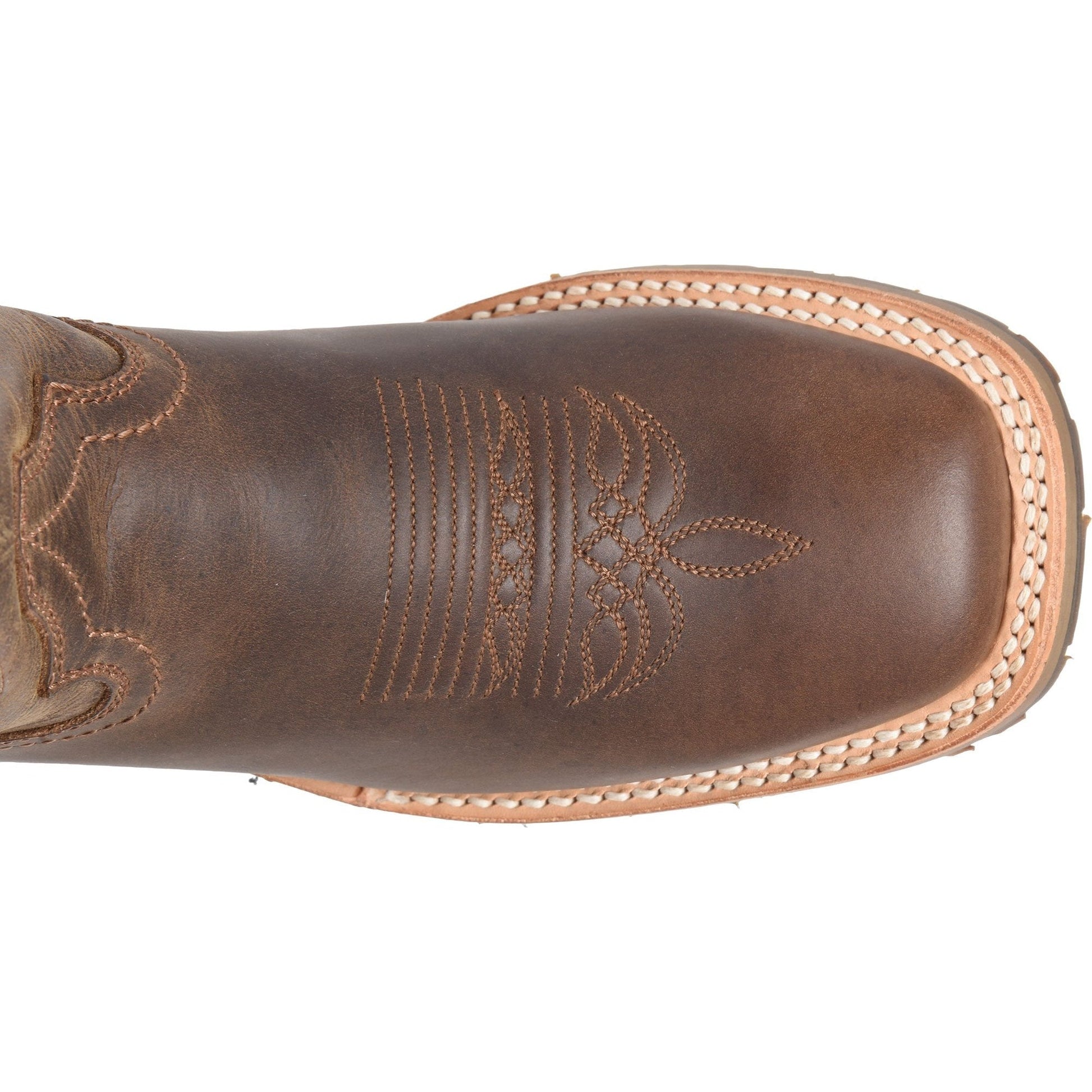 Double H Women's Grace 12" Wide Steel Toe Roper Work Boot - Brown - DH7030 - Overlook Boots